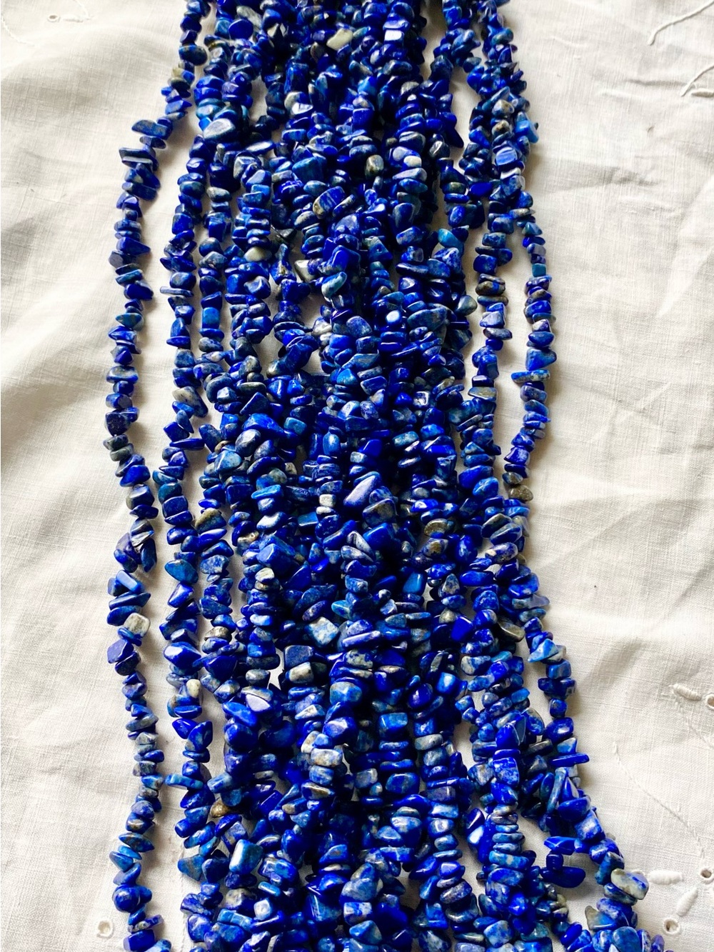 Lapis Lazuli Chip Beads for jewelry and crafting supply
